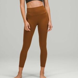 Lululemon Copper Brown 25” Leggings